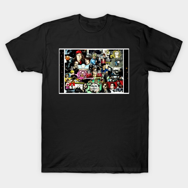 a john carpenter night T-Shirt by sapanaentertainment